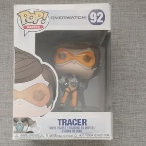 Funko Pop! Games Overwatch Tracer Figure - Orange and Brown